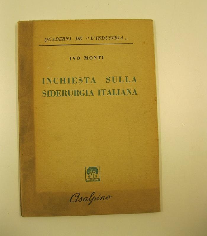 Inchiesta sulla siderurgia italiana